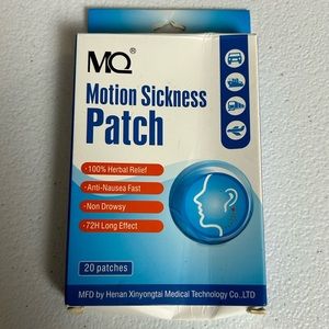 MQ Motion Sickness Patch 20pk NIB
